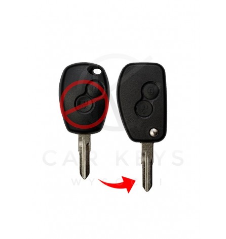 RENAULT DACIA - KEY SHELL