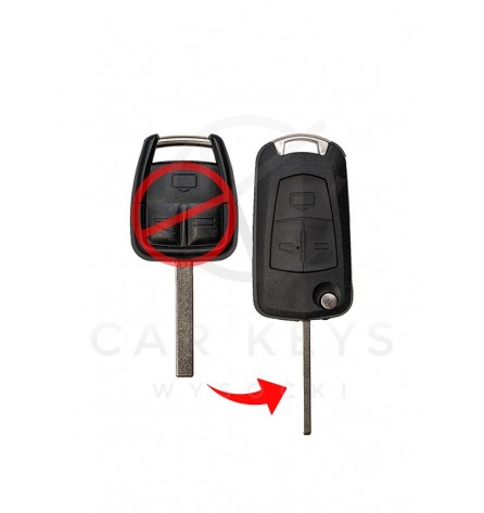 OPEL ASTRA ZAFIRA OMEGA SIGNUM - KEY SHELL