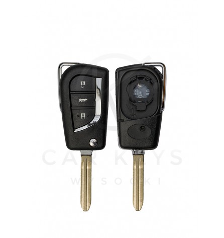 TOYOTA AURIS YARIS AYGO - KEY SHELL