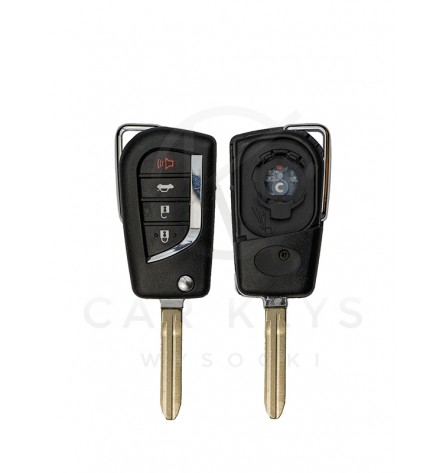 TOYOTA AURIS YARIS AYGO - KEY SHELL