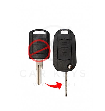 OPEL CORSA MERIVA KLUCZYK PILOT OBUDOWA
