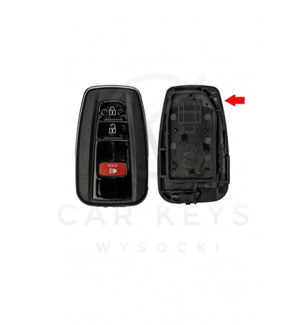 TOYOTA PRIUS COROLLA CAMRY HIGHLANDER RAV4 KEY SHELL