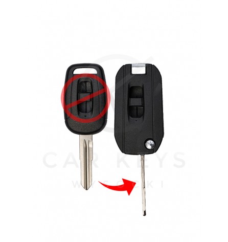 CHEVROLET CAPTIVA - KEY SHELL
