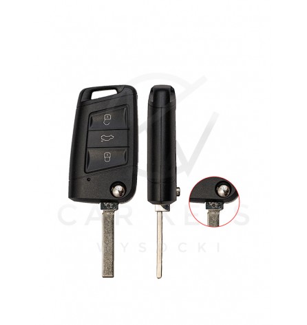 VW TIGUAN SKODA RAPID SEAT LEON KEY SHELL