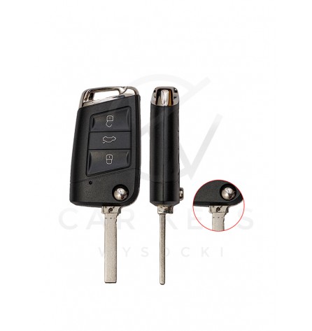 VW TIGUAN SKODA RAPID SEAT LEON KEY SHELL