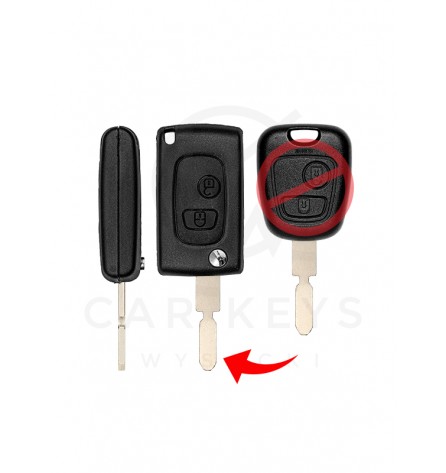 PEUGEOT CITROEN - KEY SHELL