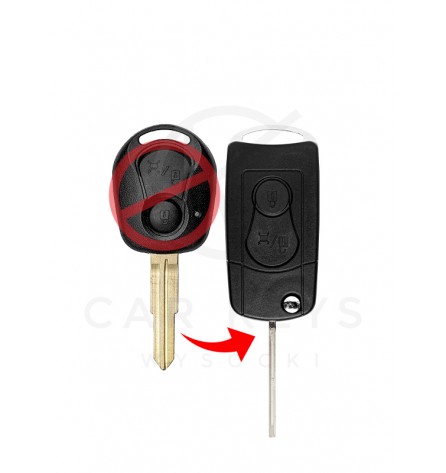 SSANG YONG REXTON KYRON - KEY SHELL