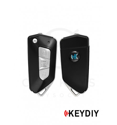 REMOTE KEY KD NB34 BLACK KEYDIY