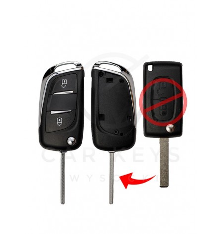 PEUGEOT CITROEN FIAT - KEY SHELL